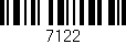 Código de barras (EAN, GTIN, SKU, ISBN): '7122'
