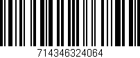 Código de barras (EAN, GTIN, SKU, ISBN): '714346324064'