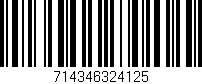 Código de barras (EAN, GTIN, SKU, ISBN): '714346324125'