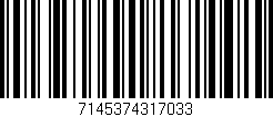 Código de barras (EAN, GTIN, SKU, ISBN): '7145374317033'