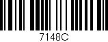 Código de barras (EAN, GTIN, SKU, ISBN): '7148C'