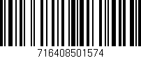 Código de barras (EAN, GTIN, SKU, ISBN): '716408501574'