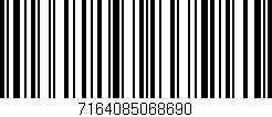 Código de barras (EAN, GTIN, SKU, ISBN): '7164085068690'