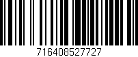 Código de barras (EAN, GTIN, SKU, ISBN): '716408527727'