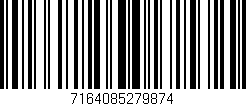 Código de barras (EAN, GTIN, SKU, ISBN): '7164085279874'