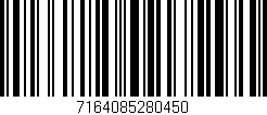 Código de barras (EAN, GTIN, SKU, ISBN): '7164085280450'
