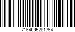 Código de barras (EAN, GTIN, SKU, ISBN): '7164085281754'