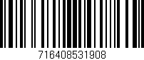 Código de barras (EAN, GTIN, SKU, ISBN): '716408531908'