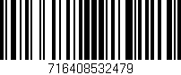 Código de barras (EAN, GTIN, SKU, ISBN): '716408532479'