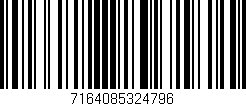 Código de barras (EAN, GTIN, SKU, ISBN): '7164085324796'