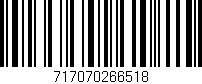 Código de barras (EAN, GTIN, SKU, ISBN): '717070266518'