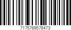 Código de barras (EAN, GTIN, SKU, ISBN): '7175769578473'