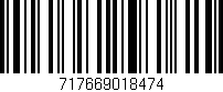 Código de barras (EAN, GTIN, SKU, ISBN): '717669018474'