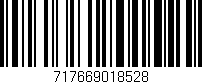 Código de barras (EAN, GTIN, SKU, ISBN): '717669018528'