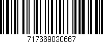 Código de barras (EAN, GTIN, SKU, ISBN): '717669030667'
