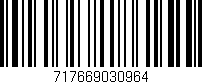 Código de barras (EAN, GTIN, SKU, ISBN): '717669030964'