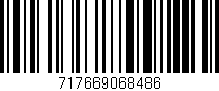 Código de barras (EAN, GTIN, SKU, ISBN): '717669068486'