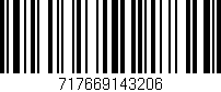 Código de barras (EAN, GTIN, SKU, ISBN): '717669143206'