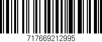 Código de barras (EAN, GTIN, SKU, ISBN): '717669212995'