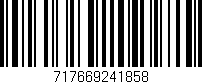 Código de barras (EAN, GTIN, SKU, ISBN): '717669241858'