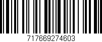 Código de barras (EAN, GTIN, SKU, ISBN): '717669274603'