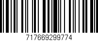 Código de barras (EAN, GTIN, SKU, ISBN): '717669299774'