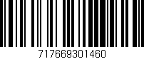Código de barras (EAN, GTIN, SKU, ISBN): '717669301460'