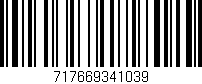 Código de barras (EAN, GTIN, SKU, ISBN): '717669341039'