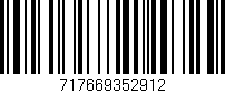 Código de barras (EAN, GTIN, SKU, ISBN): '717669352912'
