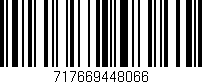 Código de barras (EAN, GTIN, SKU, ISBN): '717669448066'