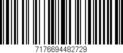 Código de barras (EAN, GTIN, SKU, ISBN): '7176694482729'