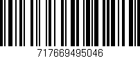 Código de barras (EAN, GTIN, SKU, ISBN): '717669495046'