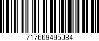 Código de barras (EAN, GTIN, SKU, ISBN): '717669495084'