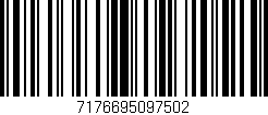 Código de barras (EAN, GTIN, SKU, ISBN): '7176695097502'