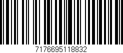Código de barras (EAN, GTIN, SKU, ISBN): '7176695118832'