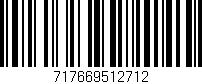 Código de barras (EAN, GTIN, SKU, ISBN): '717669512712'