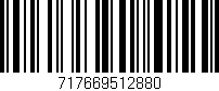 Código de barras (EAN, GTIN, SKU, ISBN): '717669512880'
