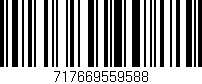 Código de barras (EAN, GTIN, SKU, ISBN): '717669559588'