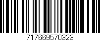 Código de barras (EAN, GTIN, SKU, ISBN): '717669570323'