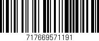 Código de barras (EAN, GTIN, SKU, ISBN): '717669571191'
