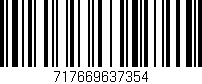 Código de barras (EAN, GTIN, SKU, ISBN): '717669637354'