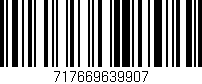 Código de barras (EAN, GTIN, SKU, ISBN): '717669639907'