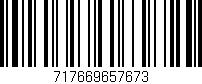 Código de barras (EAN, GTIN, SKU, ISBN): '717669657673'