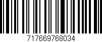 Código de barras (EAN, GTIN, SKU, ISBN): '717669768034'