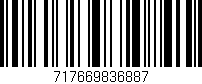 Código de barras (EAN, GTIN, SKU, ISBN): '717669836887'