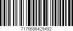 Código de barras (EAN, GTIN, SKU, ISBN): '7176698429492'