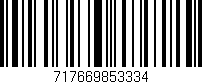 Código de barras (EAN, GTIN, SKU, ISBN): '717669853334'