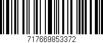 Código de barras (EAN, GTIN, SKU, ISBN): '717669853372'
