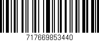 Código de barras (EAN, GTIN, SKU, ISBN): '717669853440'
