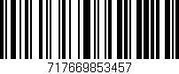 Código de barras (EAN, GTIN, SKU, ISBN): '717669853457'
